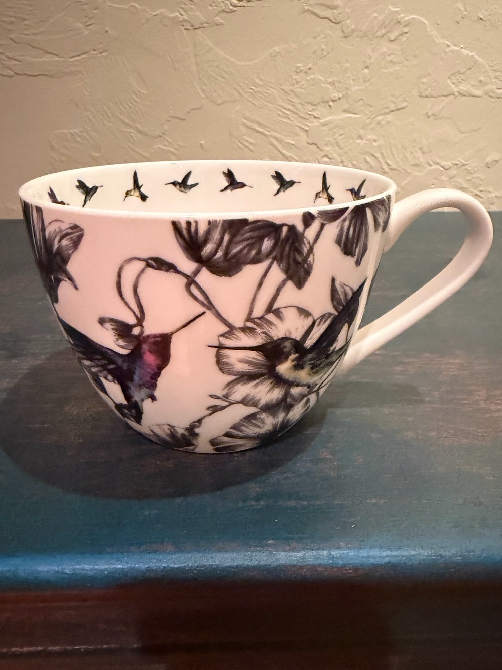 Portobello by Design Hummingbird Fine Bone China Jumbo Coffee Tea Mug Cup